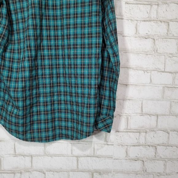 Billabong long sleve flannel print button down - Picture 14 of 14